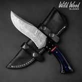 Anubis Edge Damascus Steel Hunting Knife
