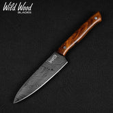 Epicure 4.5 Damascus Steel Utility Knife – Walnut Handle