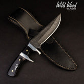 Hector Warrior Damascus Steel Knife – Sub-Hilt Grip