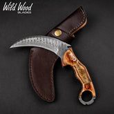 Tiger Strike Damascus Steel Karambit