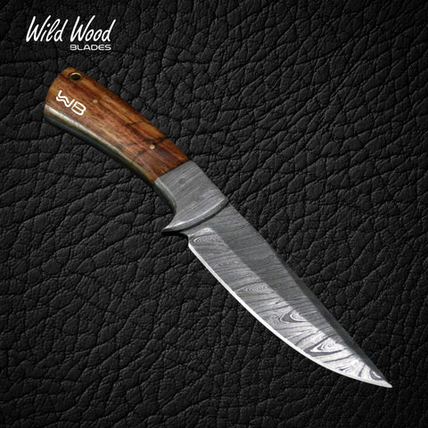 Bolognesi Handmade Damascus Steel Hunting Knife – Full Tang