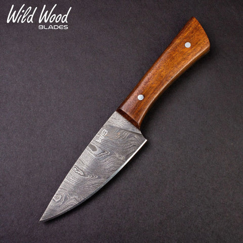 Cattleman Damascus Steel Steak Knives (4-Piece Set)