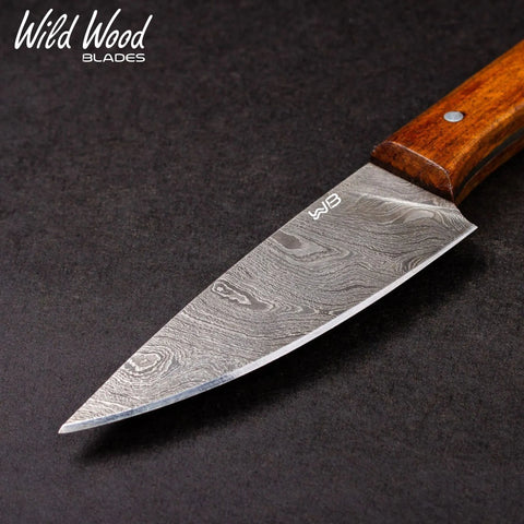 Cattleman Handmade Damascus Steak Knife