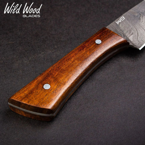 Cattleman Handmade Damascus Steak Knife