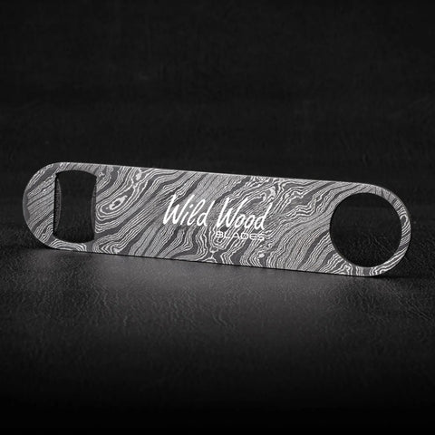 Churchkey Damascus Steel Bottle Opener