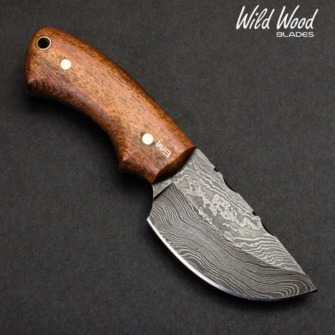 Colter Handmade Damascus Steel Skinner Knife
