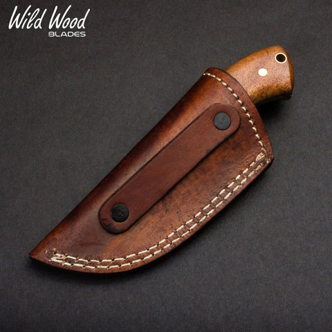 Colter Handmade Damascus Steel Skinner Knife