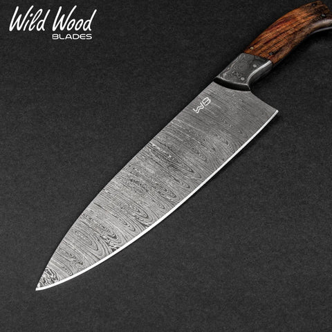 Gourmet 8" Damascus Steel Chef Knife