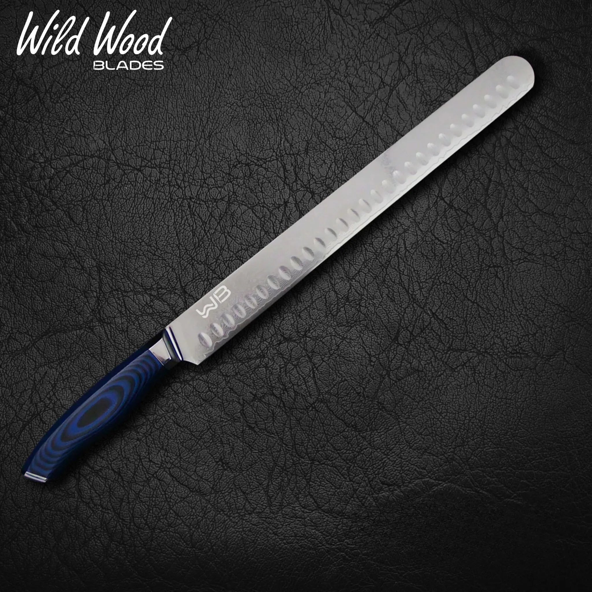 GrillMaster 12" Japanese Damascus Steel Meat Slicer
