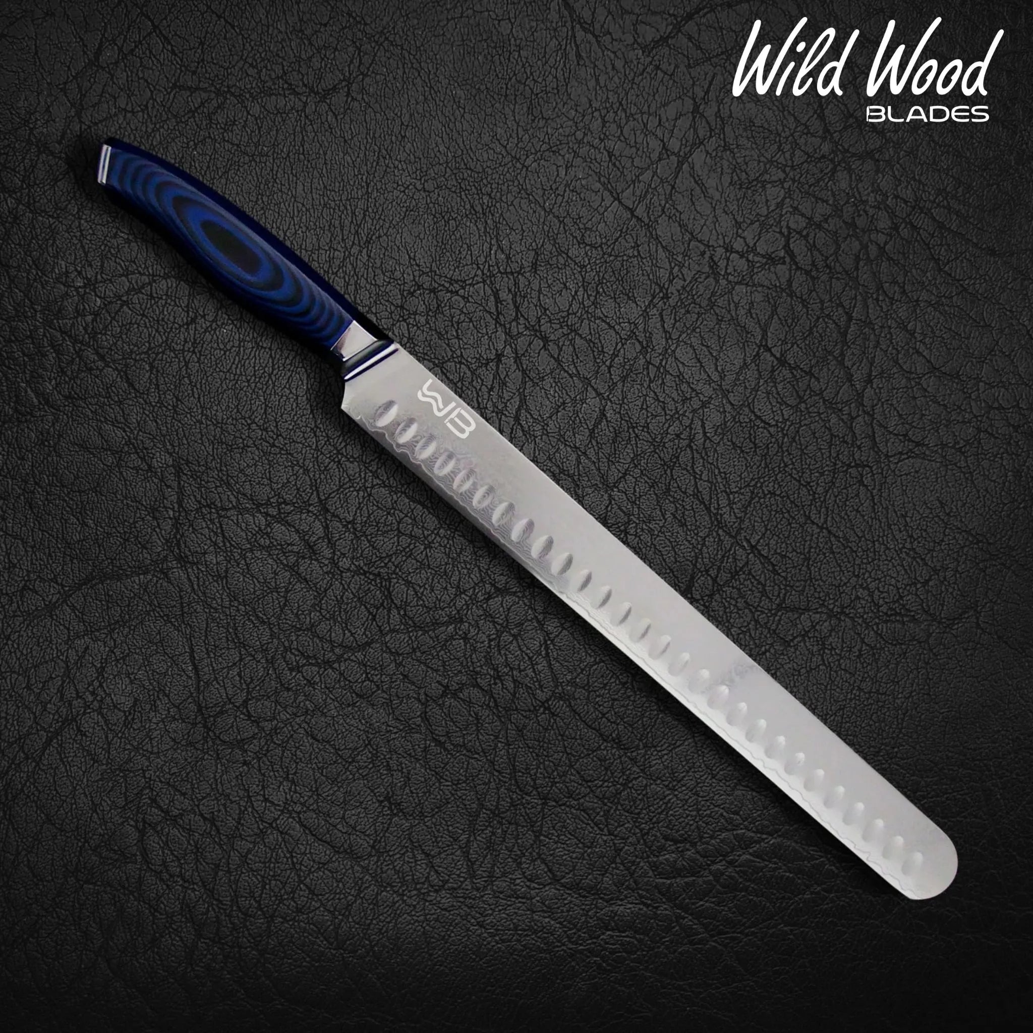 GrillMaster 12" Japanese Damascus Steel Meat Slicer