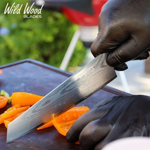 GrillMaster 8" Japanese Damascus Steel Chef Knife