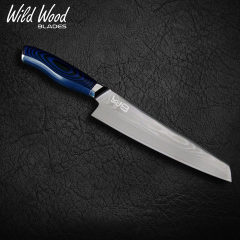 GrillMaster 8" Japanese Damascus Steel Chef Knife